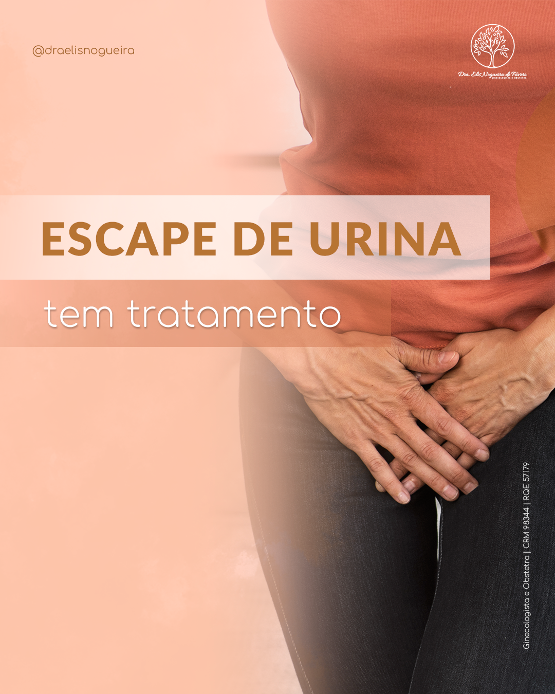 Escape de urina tem tratemen - Dra. Elis Nogueira