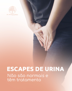Escapes de urina: não são normais e têm tratamento