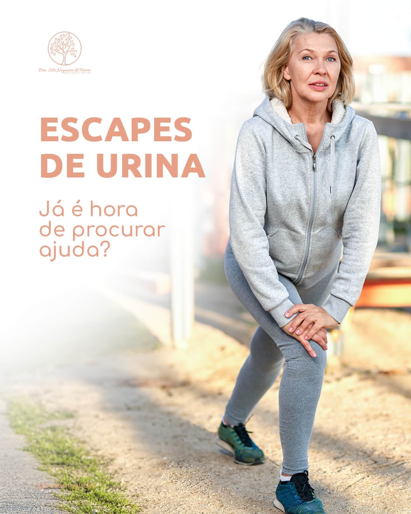 Escapes de urina: Já é hora de procurar ajuda?