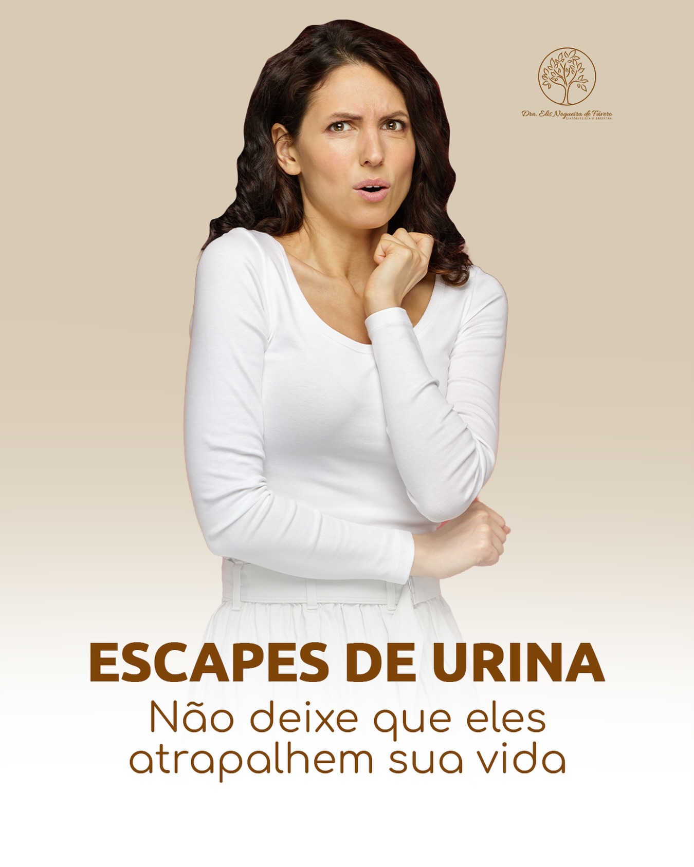 Escapes de urina: Não deixe que eles atrapalhem sua vida